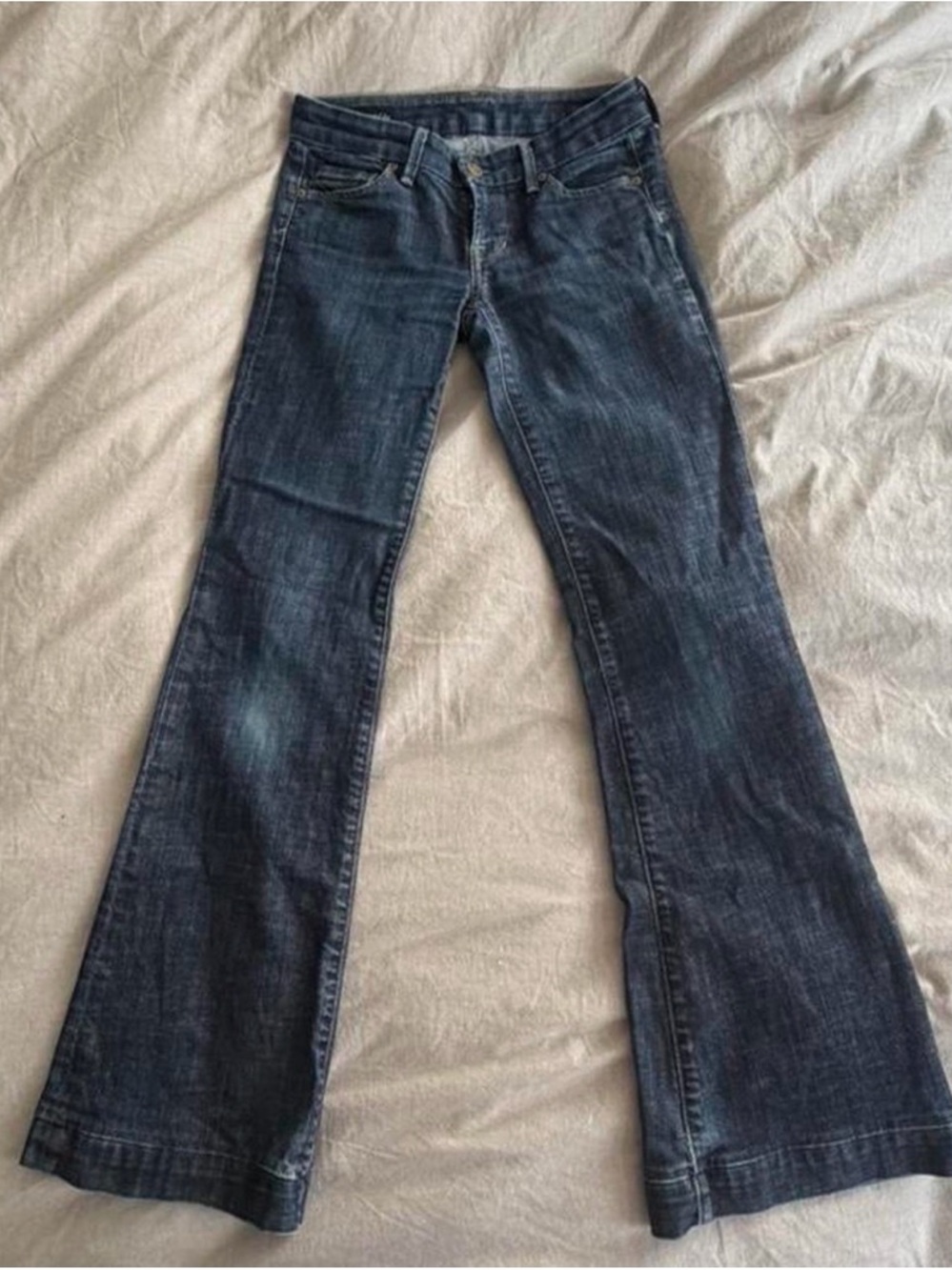 Citizens Of Humanity Dark Blue Flare Jeans